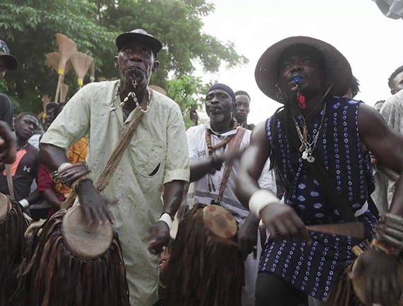 Kankurang — Performance by the Doudou Family